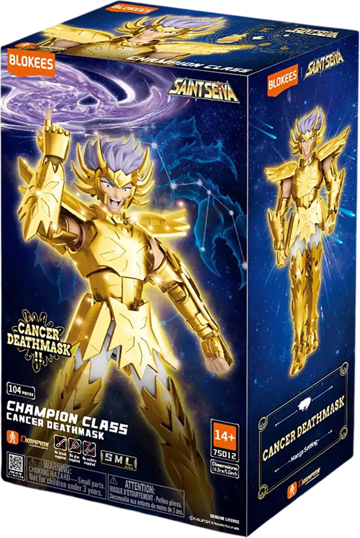 Model Kit Blokees Champion Class: Saint Seiya - Cancer Deathmask 0