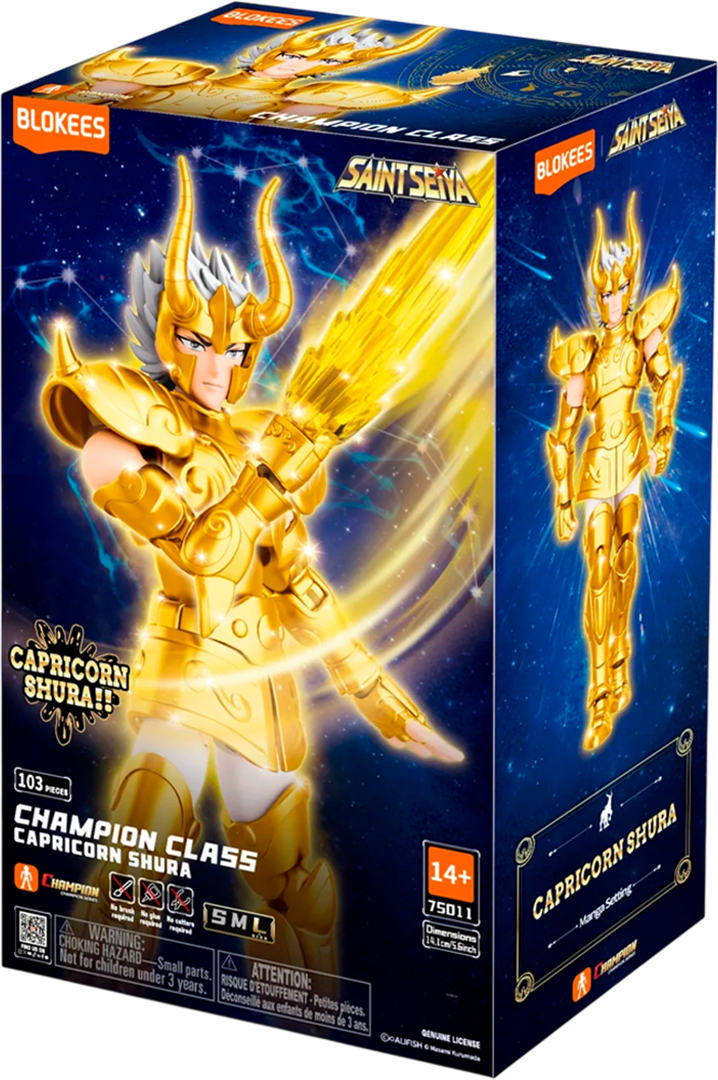 Model Kit Blokees Champion Class: Saint Seiya - Capricorn Shura 0