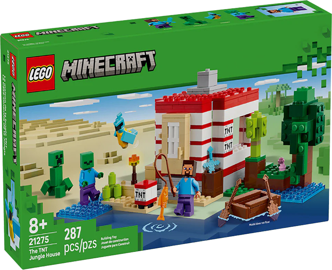 LEGO Minecraft: La Casa-Dinamita de la Selva 0