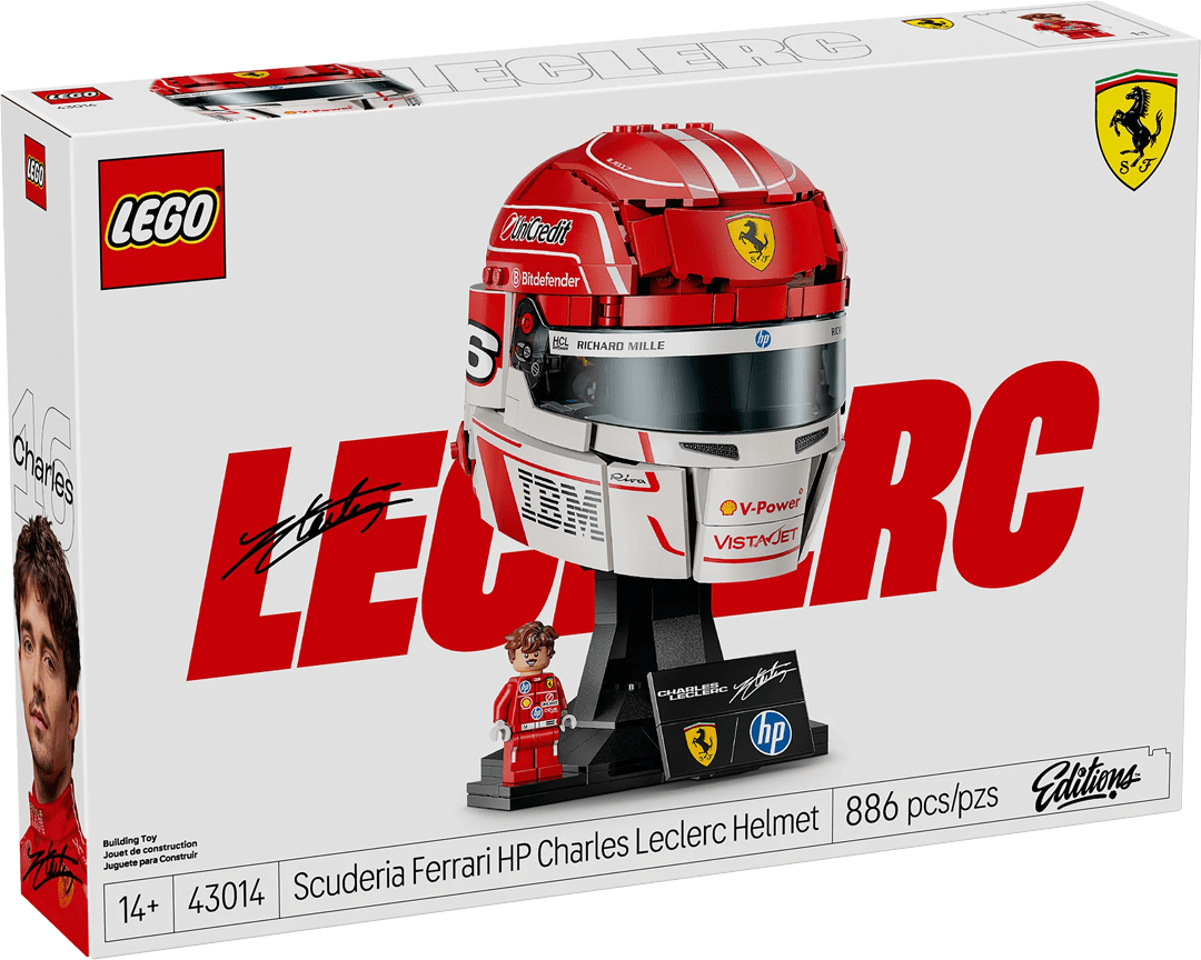 LEGO: Scuderia Ferrari HP - Casco de Charles Leclerc 0