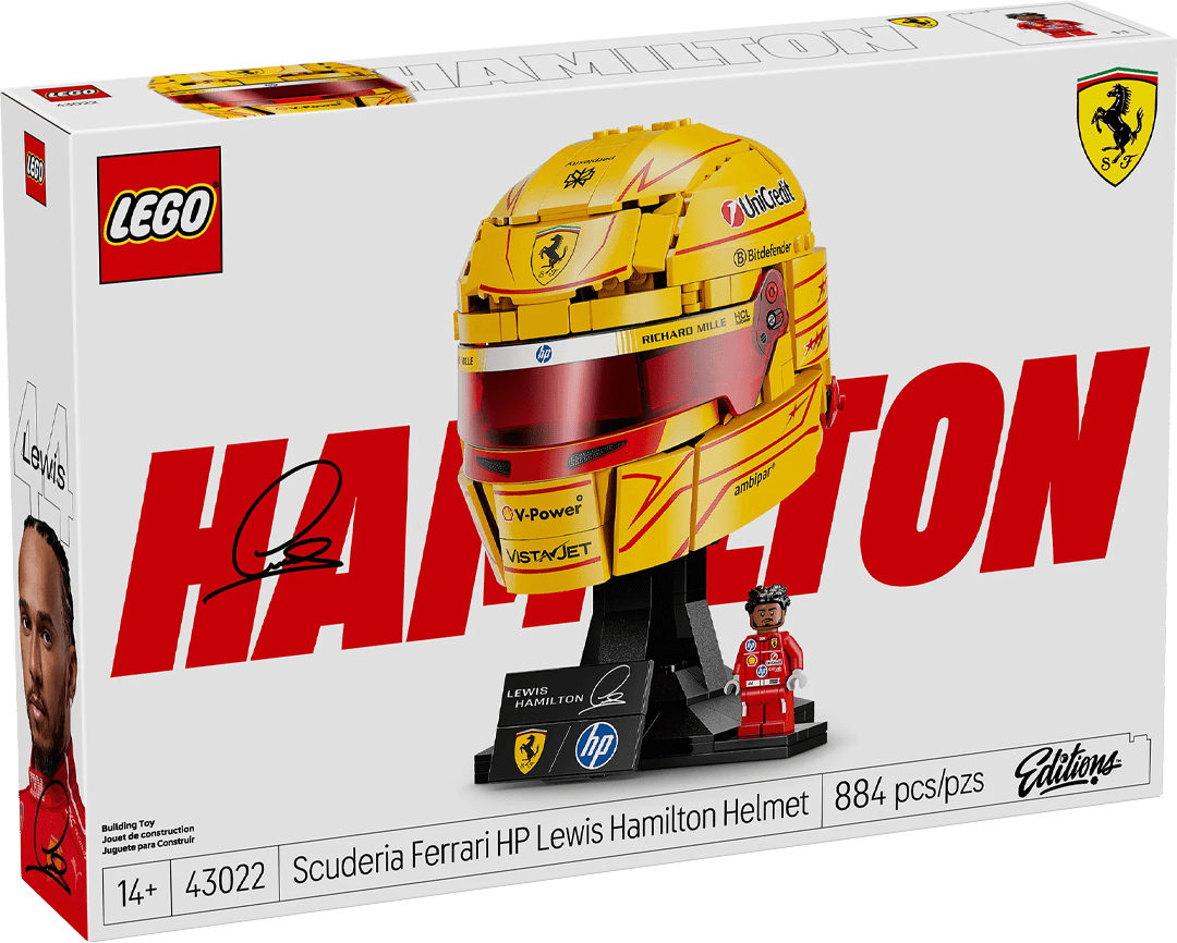 LEGO: Scuderia Ferrari HP - Casco de Lewis Hamilton 0