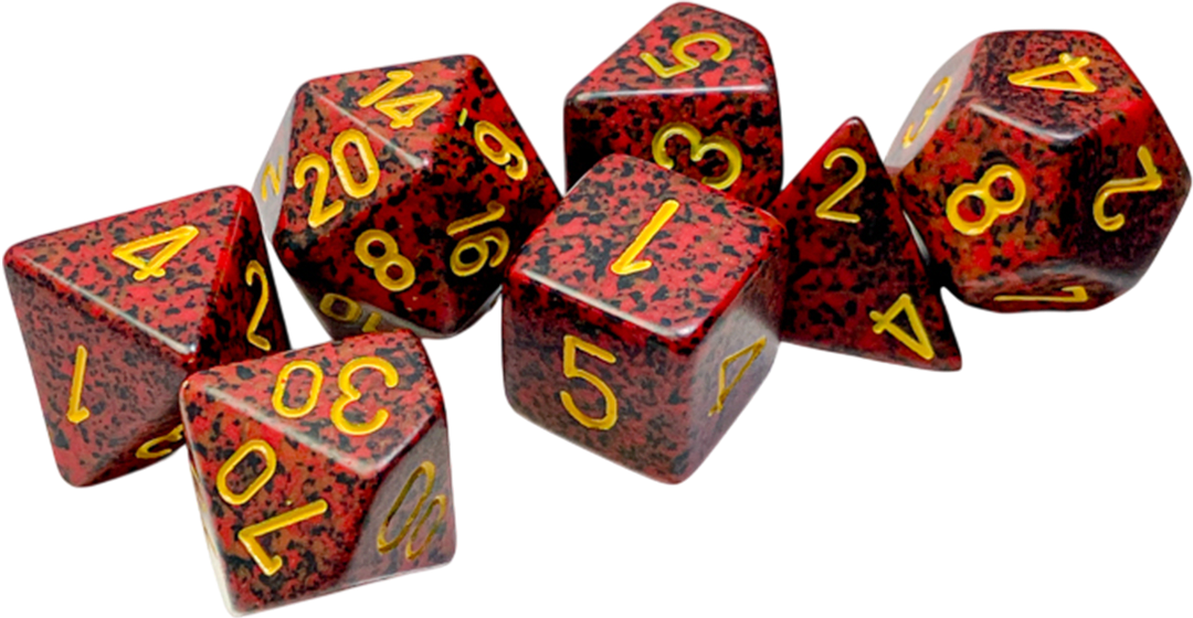 Chessex Die Rol Set Speckled (Mercury)2