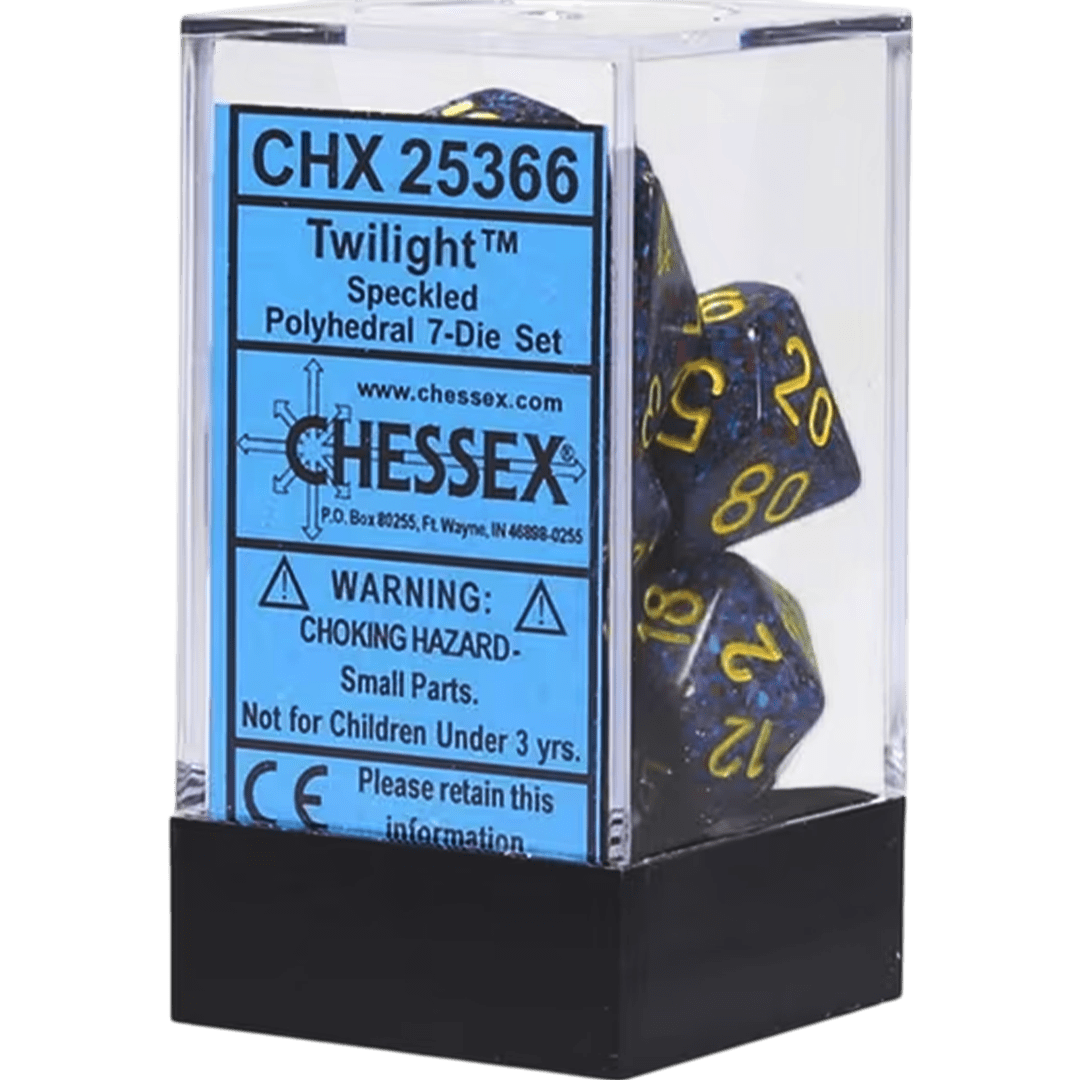 Chessex Die Rol Set Speckled (Twilight) 0