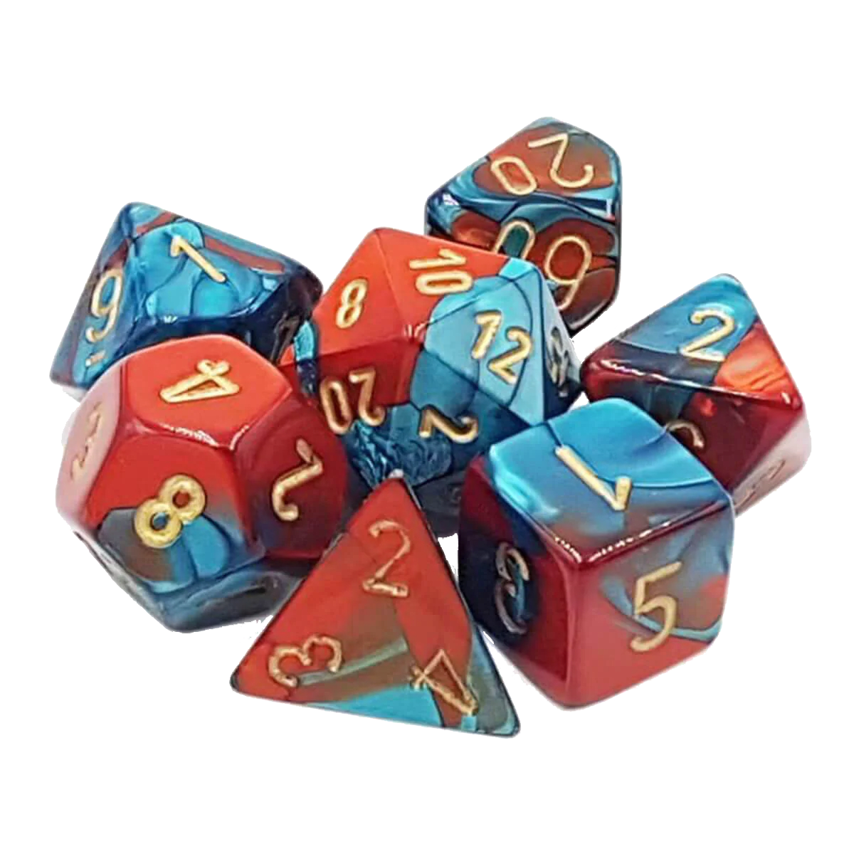 Chessex 7-Die Set Mini Gemini 0