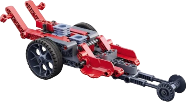 Ciencia y Juego Mechanics Clementoni Roadster y Dragster3