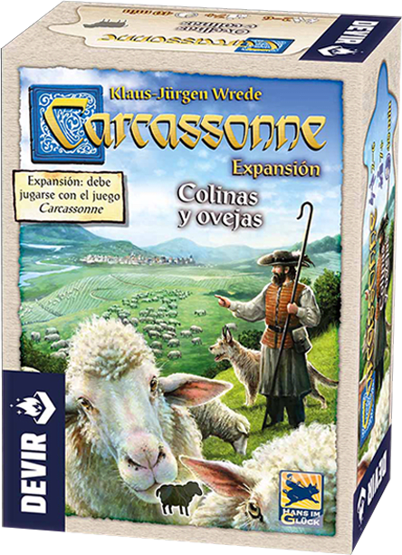 Carcassonne: Colinas y Ovejas 0