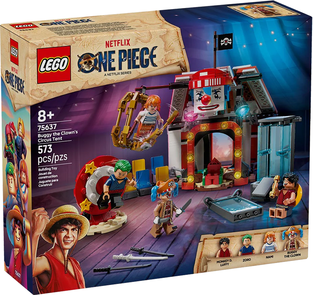 LEGO One Piece: Carpa de Circo de Buggy el Payaso 0