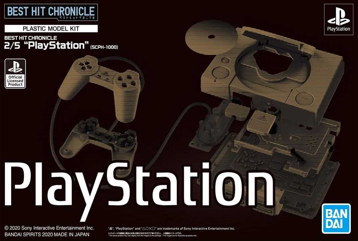 Model Kit Bandai Hobby Best Hit Chronicle: PlayStation 0