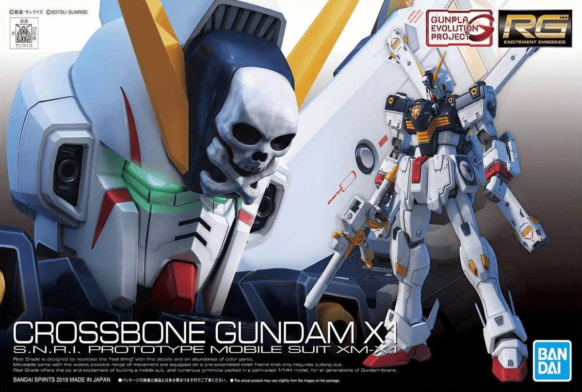 Model Kit Bandai Hobby RG: Crossbone Gundam X1 0