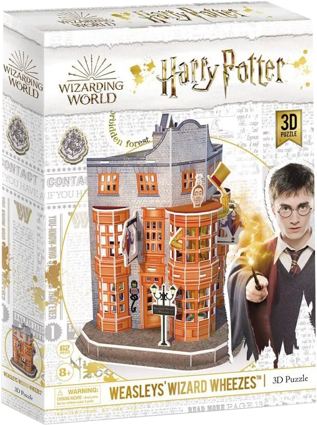 Puzzle 3D Harry Potter Wizarding World: Weasley's Wizard Wheezes 0