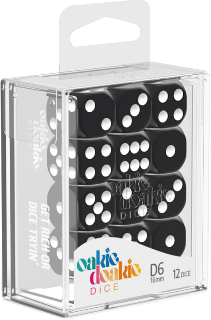Set 12 Dados D6 16mm - Solid3