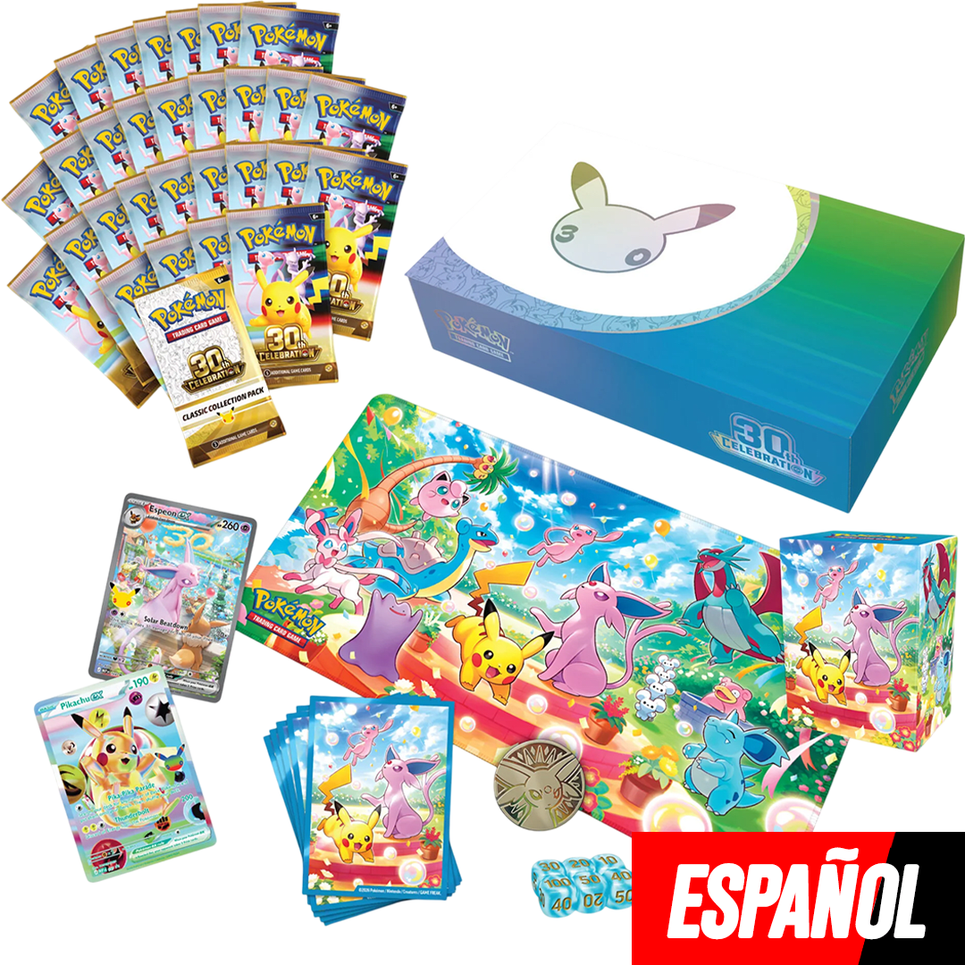 PREVENTA Coleccion Ultra Premium Pokemon TCG: Celebracion 30 Aniversario (Espeon)2