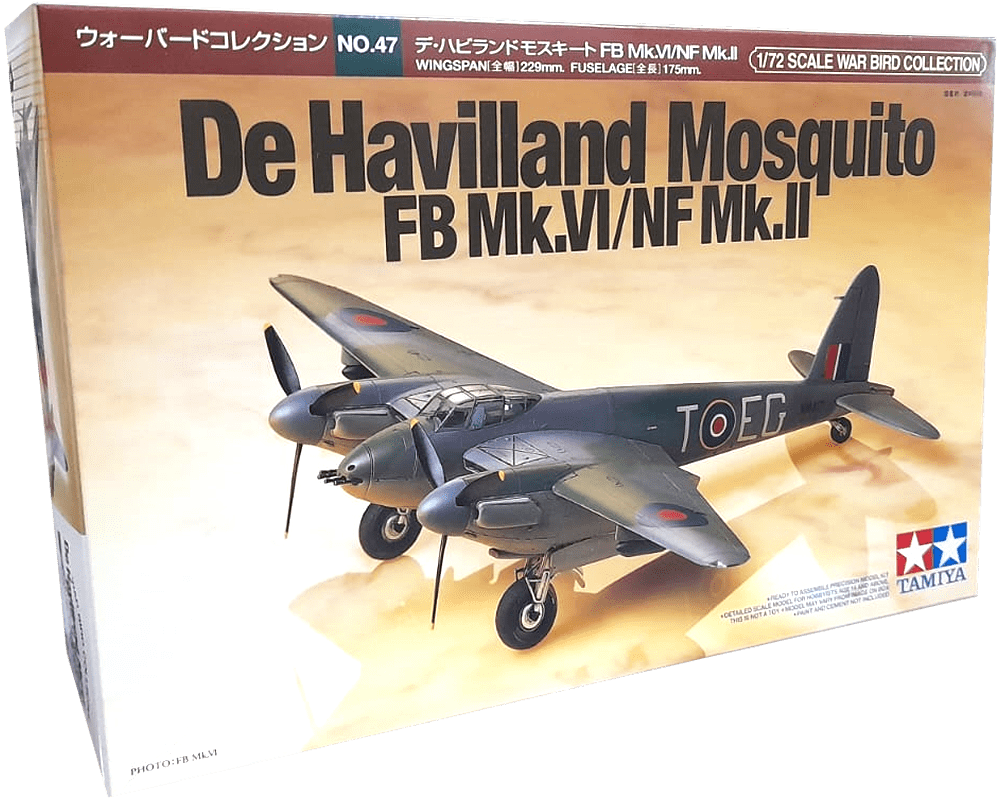Model Kit Tamiya: De Havilland Mosquito FB Mk.VI/NF Mk.II 0