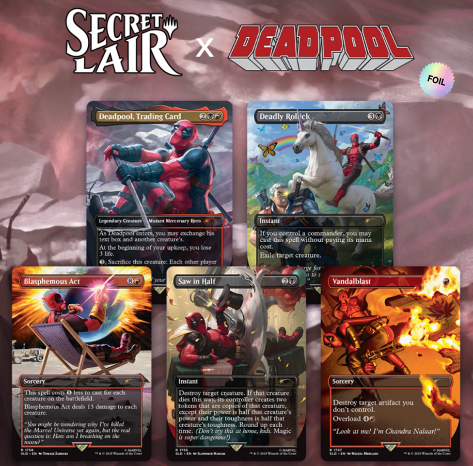 Secret Lair MTG: Marvel Deadpool (FOIL)2
