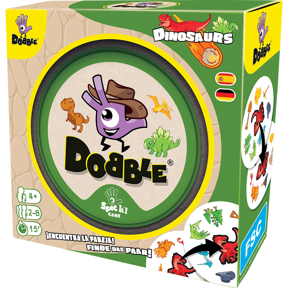 Dobble Dinosaurios 0