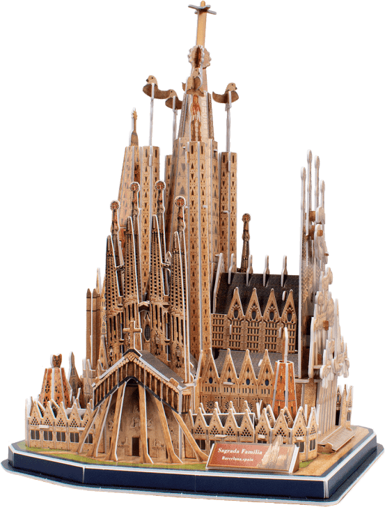 Puzzle 3D National Geographic: Sagrada Familia2