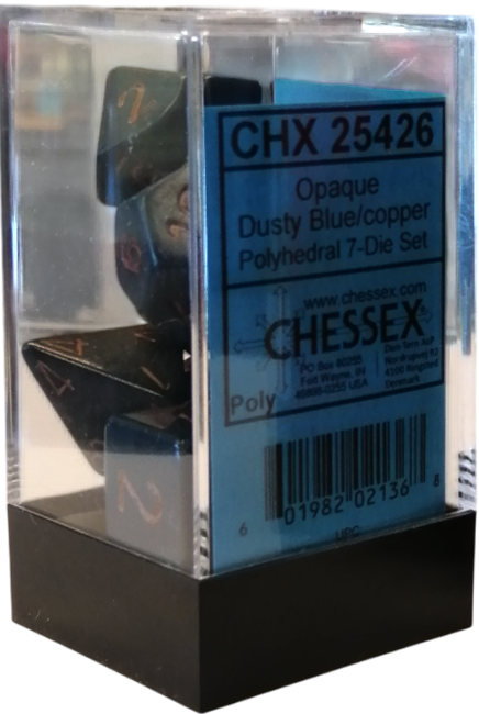 Chessex 7-Die Set Opaque5