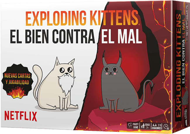Exploding Kittens El Bien Contra el Mal 0