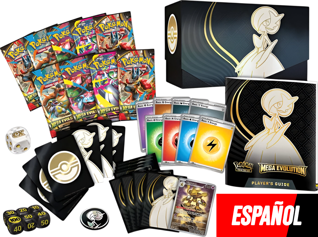 Caja de Entrenador de Elite Pokemon TCG: Megaevolución (Mega Gardevoir)2