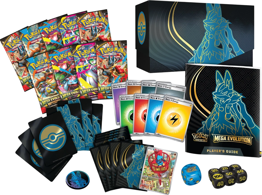 Elite Trainer Box Pokémon TCG: Mega Evolution (Mega Lucario)2