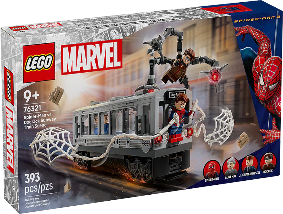 LEGO Marvel: Spider-Man vs. Doc Ock: Escena del Tren Subterráneo 0