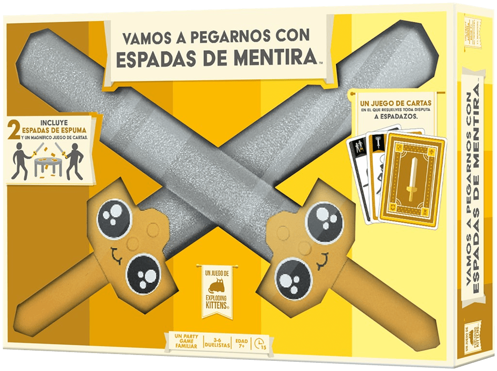 Vamos a Pegarnos con Espadas de Mentira 0
