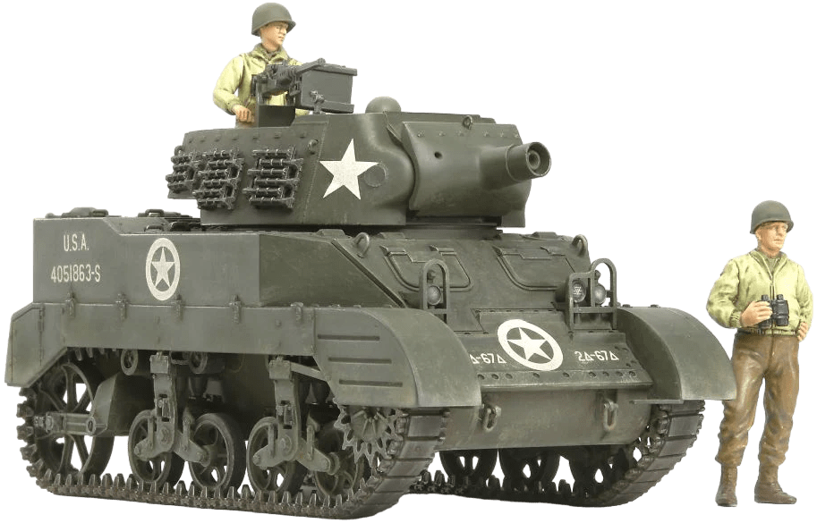Model Kit Tamiya: M8 U.S.Howitzer Motor Carriage2