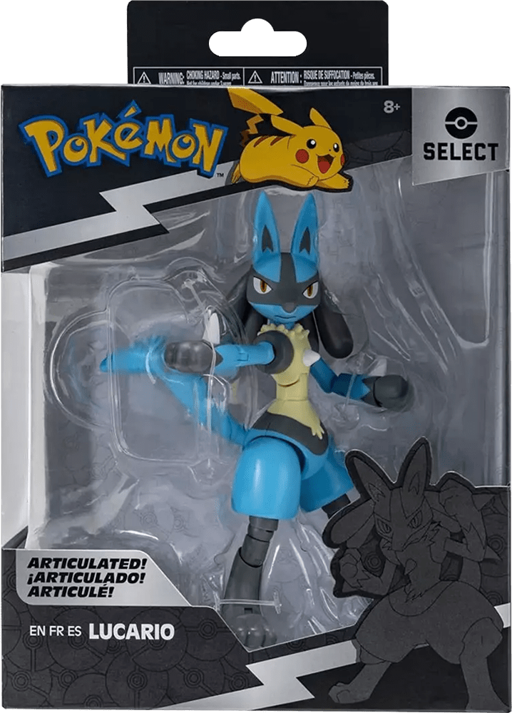 Figura Articulada Pokemon Jazwares Lucario 0