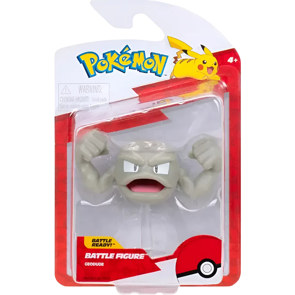 Figura Jazwarez Pokémon Battle Figure: Geodude 0