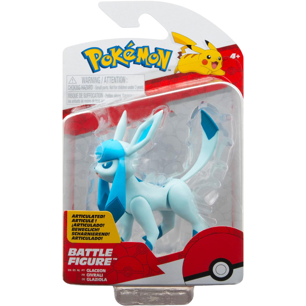 Figura Jazwarez Pokémon Battle Figure: Glaceon 0