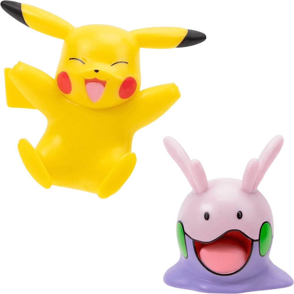 Figura Jazwarez Pokémon Battle Figure Pack: Pikachu + Goomy2