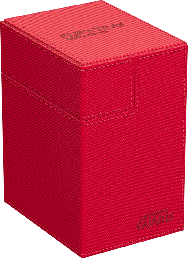 Deck Box Ultimate Guard Flip'n Tray 133+ Xenoskin Red 0