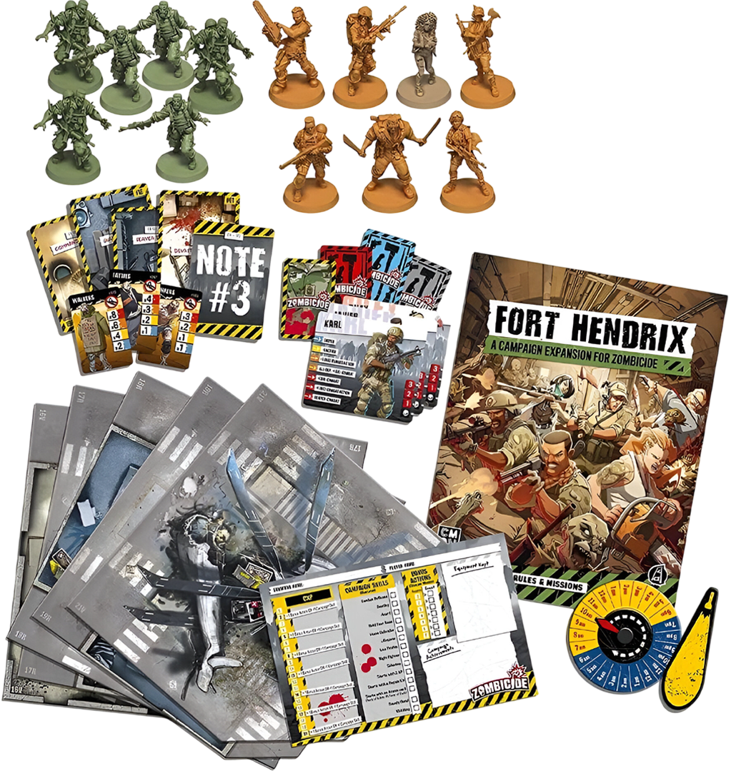 Zombicide 2da Edición: Fort Hendrix2