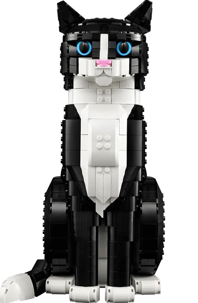 LEGO Ideas: Gato bicolor2