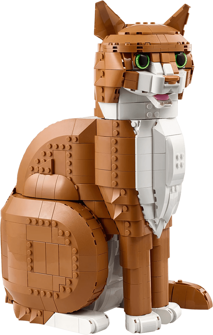 LEGO Ideas: Gato Naranja2