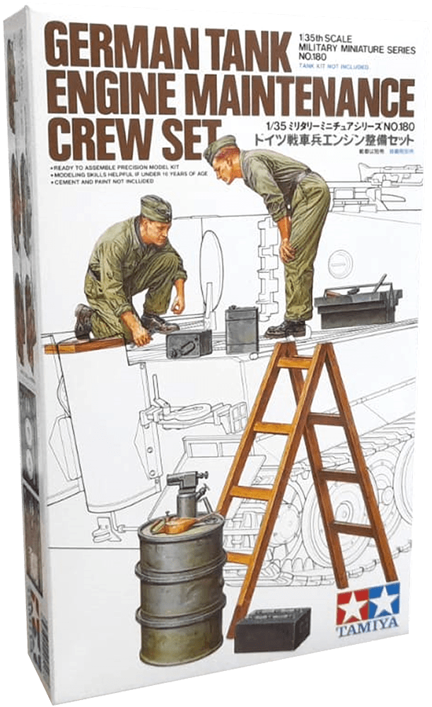 Model Kit Tamiya: German Tank Engine Maintenance Crew Set 0