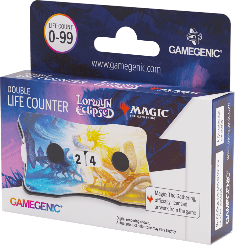 Double Life Counter Gamegenic MTG Lorwyn Eclipsed: Celestial Reunion 0