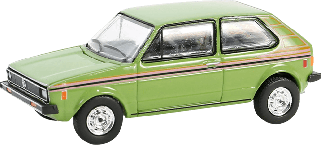 GreenLight Collectibles: 1:64 1979 Volkswagen Rabbit Club V-Dub Series 192