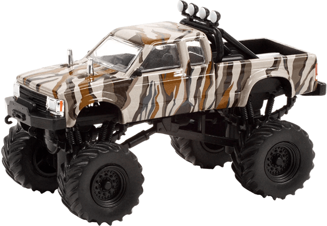 GreenLight Collectibles: 1:64 1989 Chevrolet S-10 Monster Truck Ace Ventura Hollywood Series 322