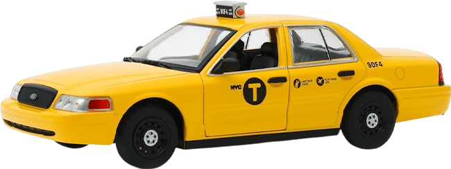 GreenLight Collectibles: 1:64 2008 Ford Crown Victoria Taxi John Wick 2 Hollywood Series 192