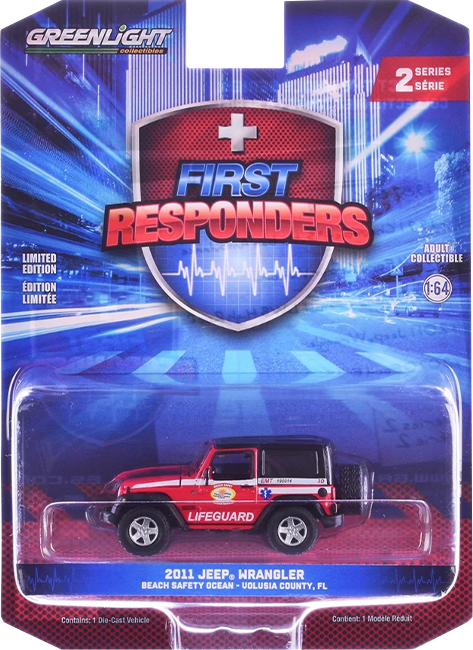 GreenLight Collectibles: 1:64 2011 Jeep Wrangler First Responders Series 2 0