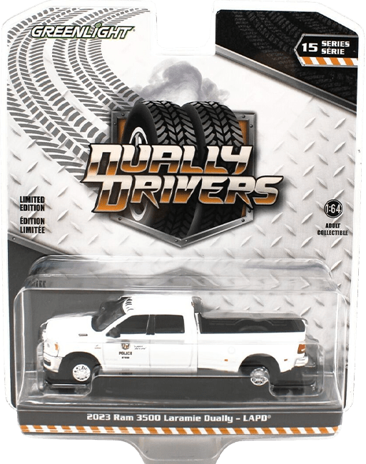 GreenLight Collectibles: 1:64 2023 Ram 3500 Laramie Dually Drivers Series 15 0