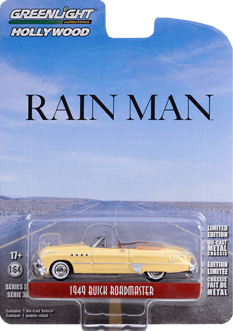 GreenLight Collectibles: 1:64 1949 Buick Roadmaster Rain Man Hollywood Series 36 0
