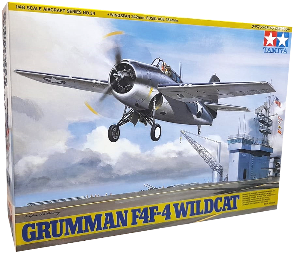 Model Kit Tamiya: Grumman F4F-4 Wildcat 0