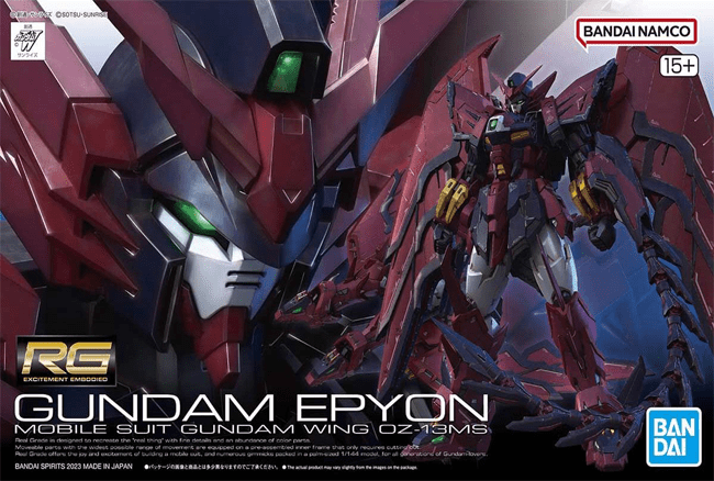 Model Kit Bandai Hobby: RG 1/144 GUNDAM EPYON 0