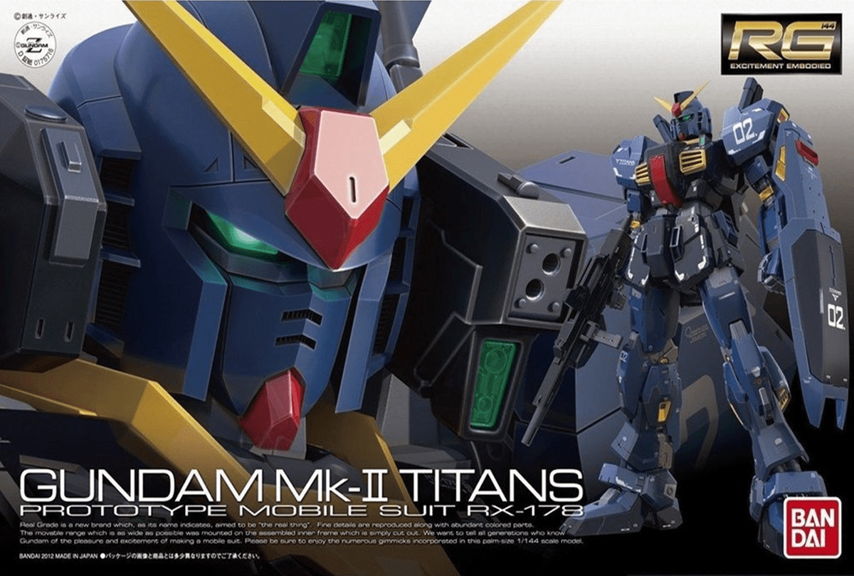 Model Kit Bandai Hobby RG: Gundam MK-II Titans 0