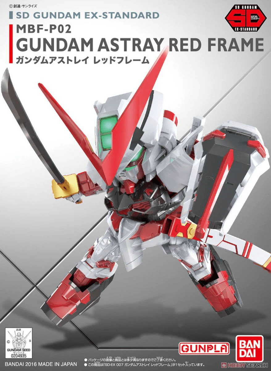 Model Kit Bandai Hobby SD: EX-Standard Gundam Astray Red Frame 0