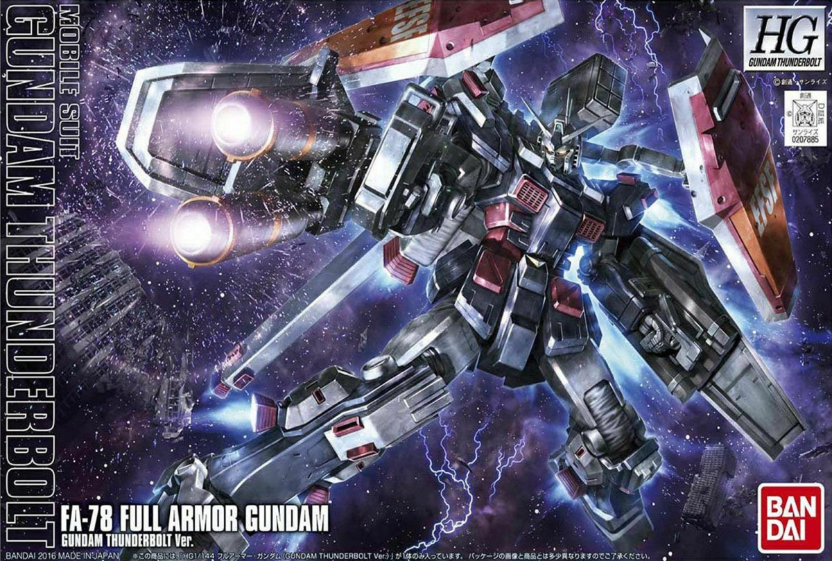 Model Kit Bandai Hobby HG: FA-78 Full Armor Gundam (Gundam Thunderbolt Vol.) 0