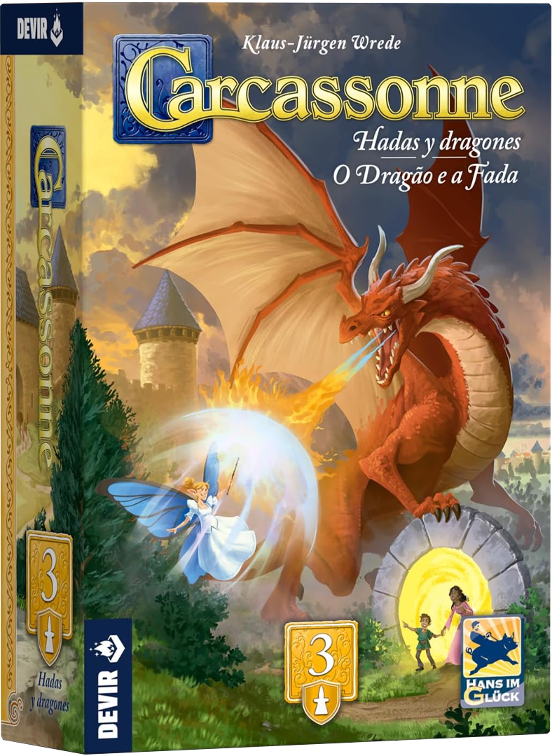 Carcassonne: Hadas y Dragones 0