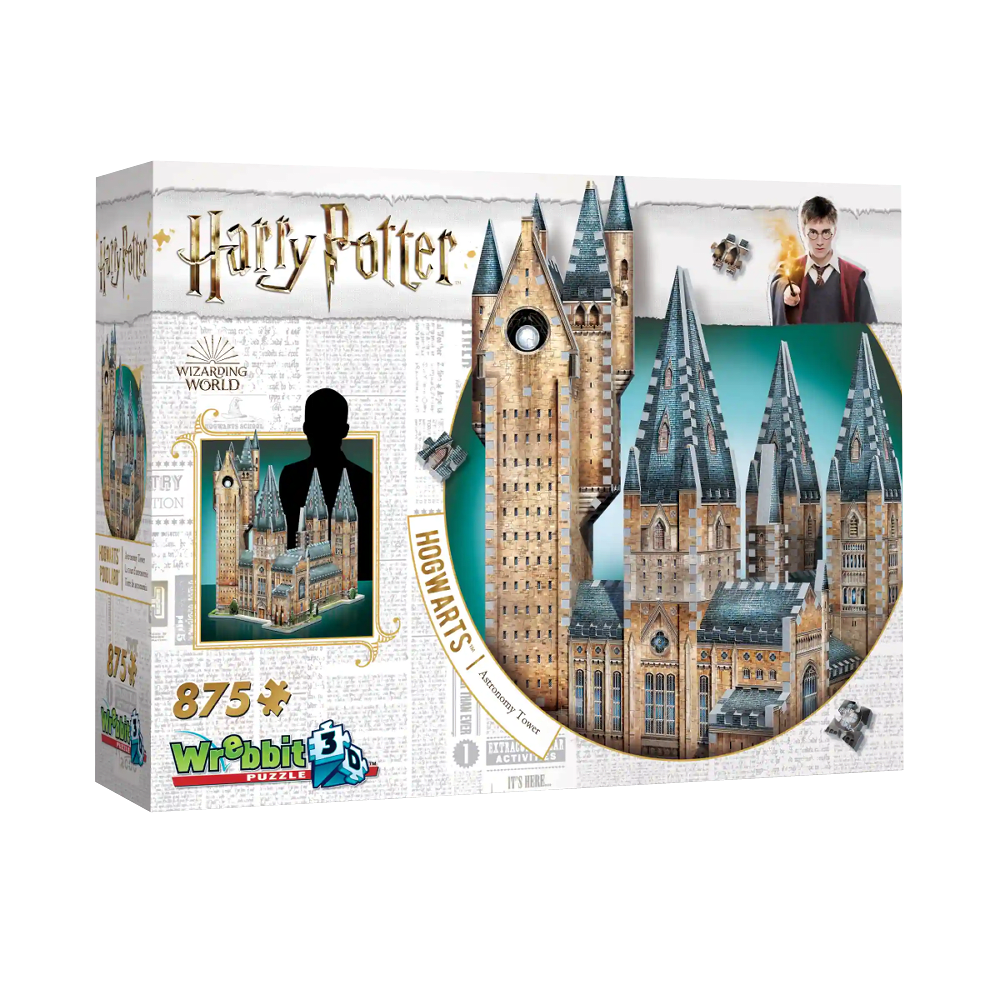 Puzzle 3D Wrebbit Harry Potter: Hogwarts (Astronomy Tower) 1